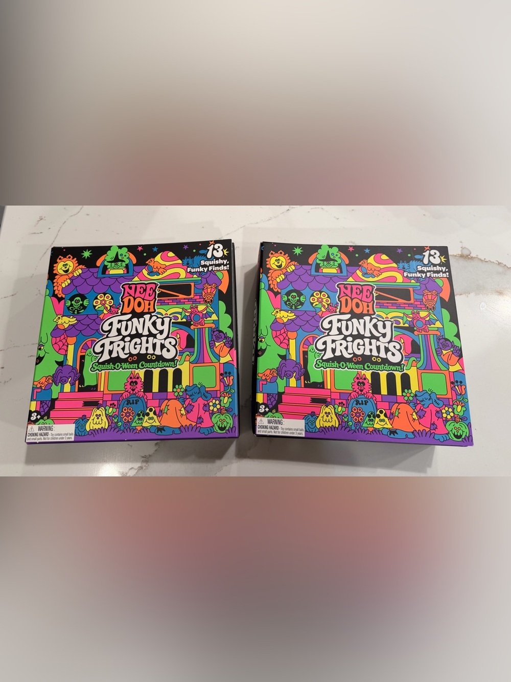 Funky Frights Squish-OWEEN Countdown - Colorful Set